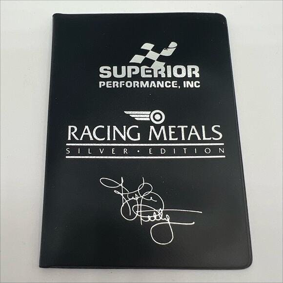 🎁 1991 Kyle Petty Superior Performance Racing Metals Silver Edition Card - Picture 4 of 4
